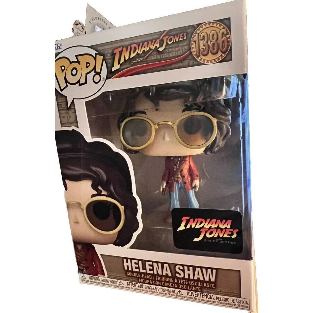 Funko Pop Indiana Jones Helena Shaw Figure‎  #1386 New in Box Protector